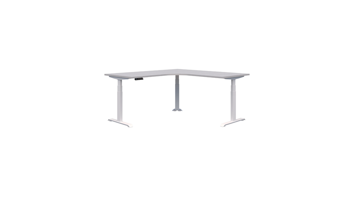 Summit II Electric 90┬░ Corner Workstation Desk - McGreals